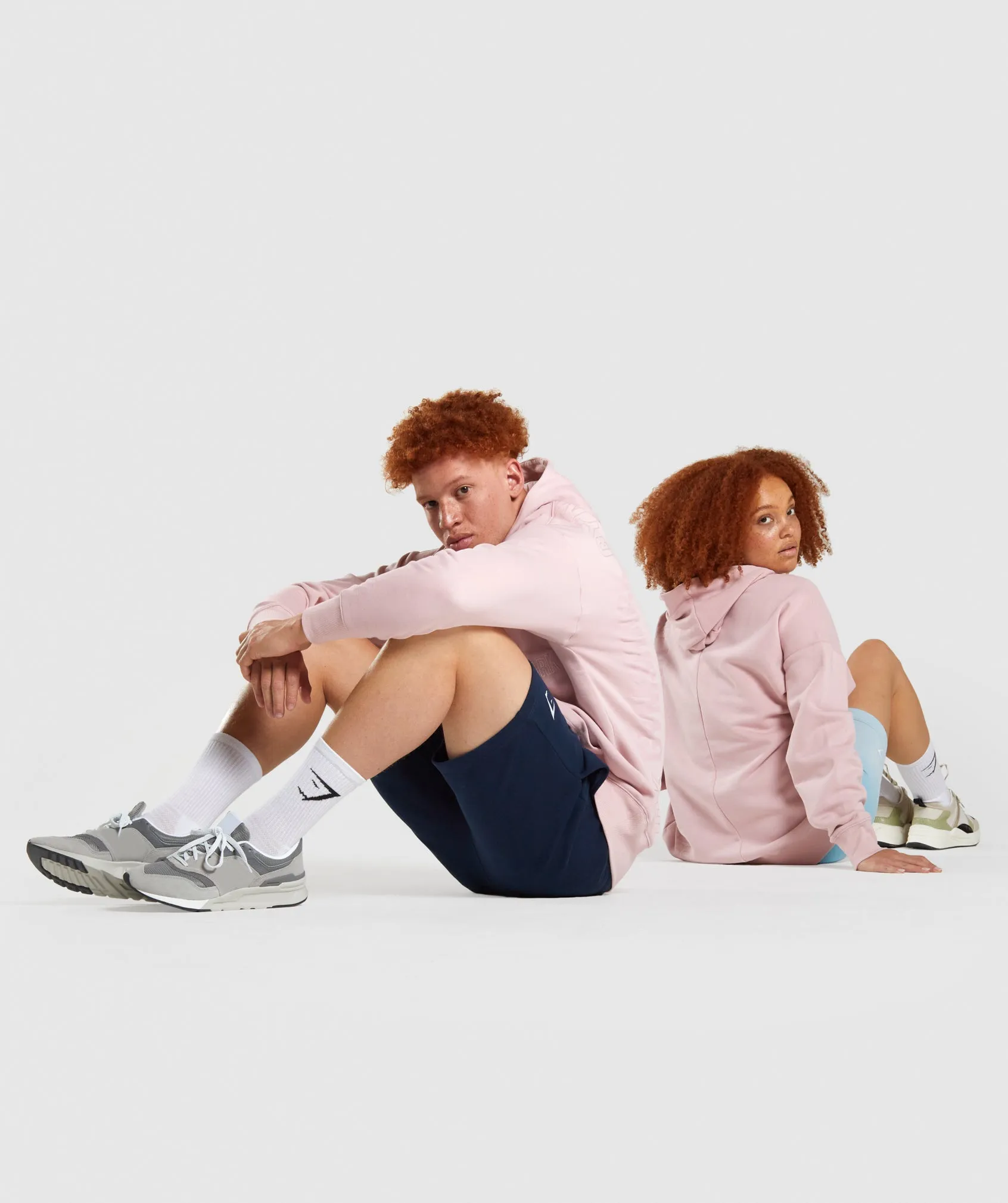 Gymshark Reset Unisex Hoodie - Light Pink