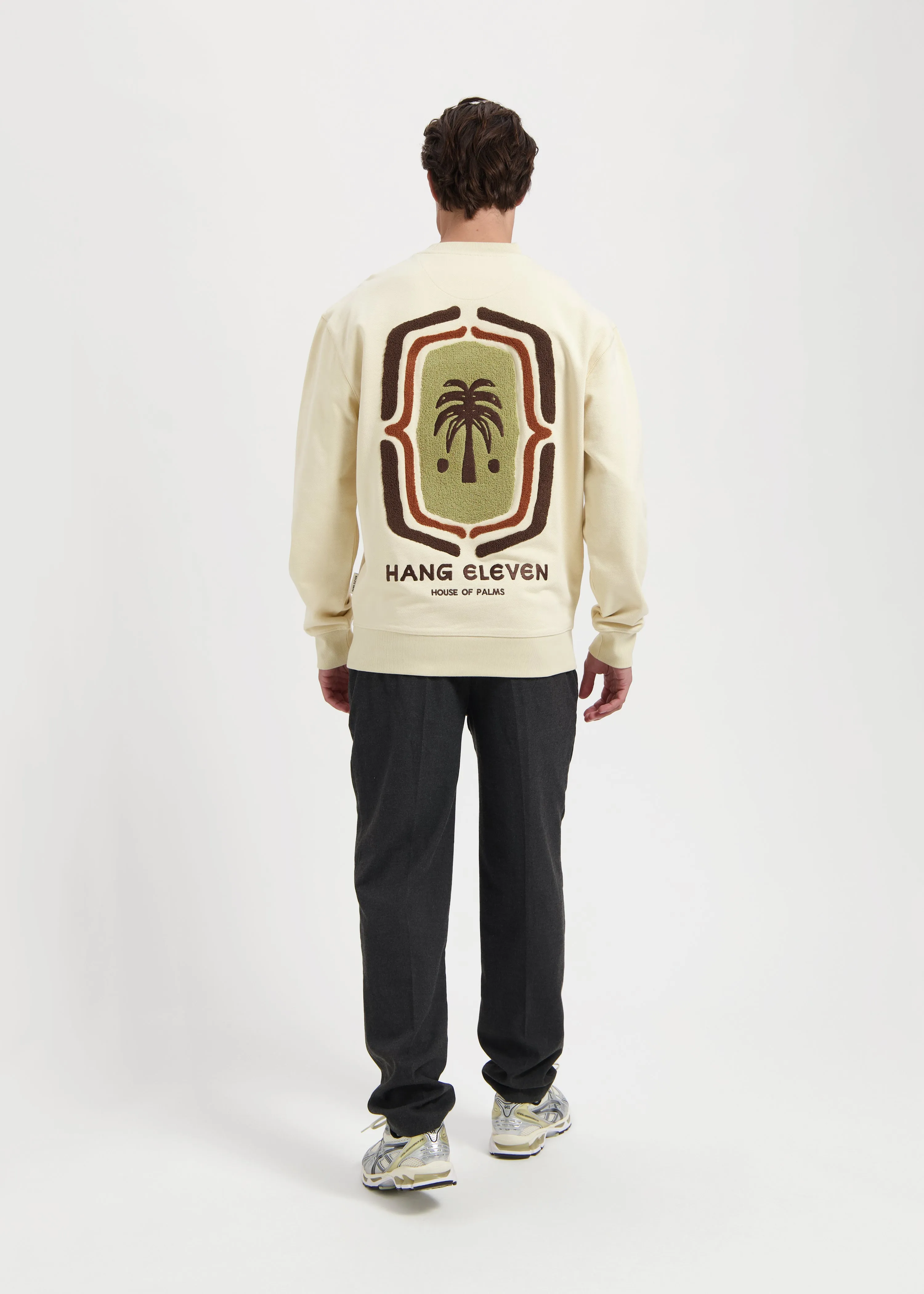 House of Palms Crewneck - Sand