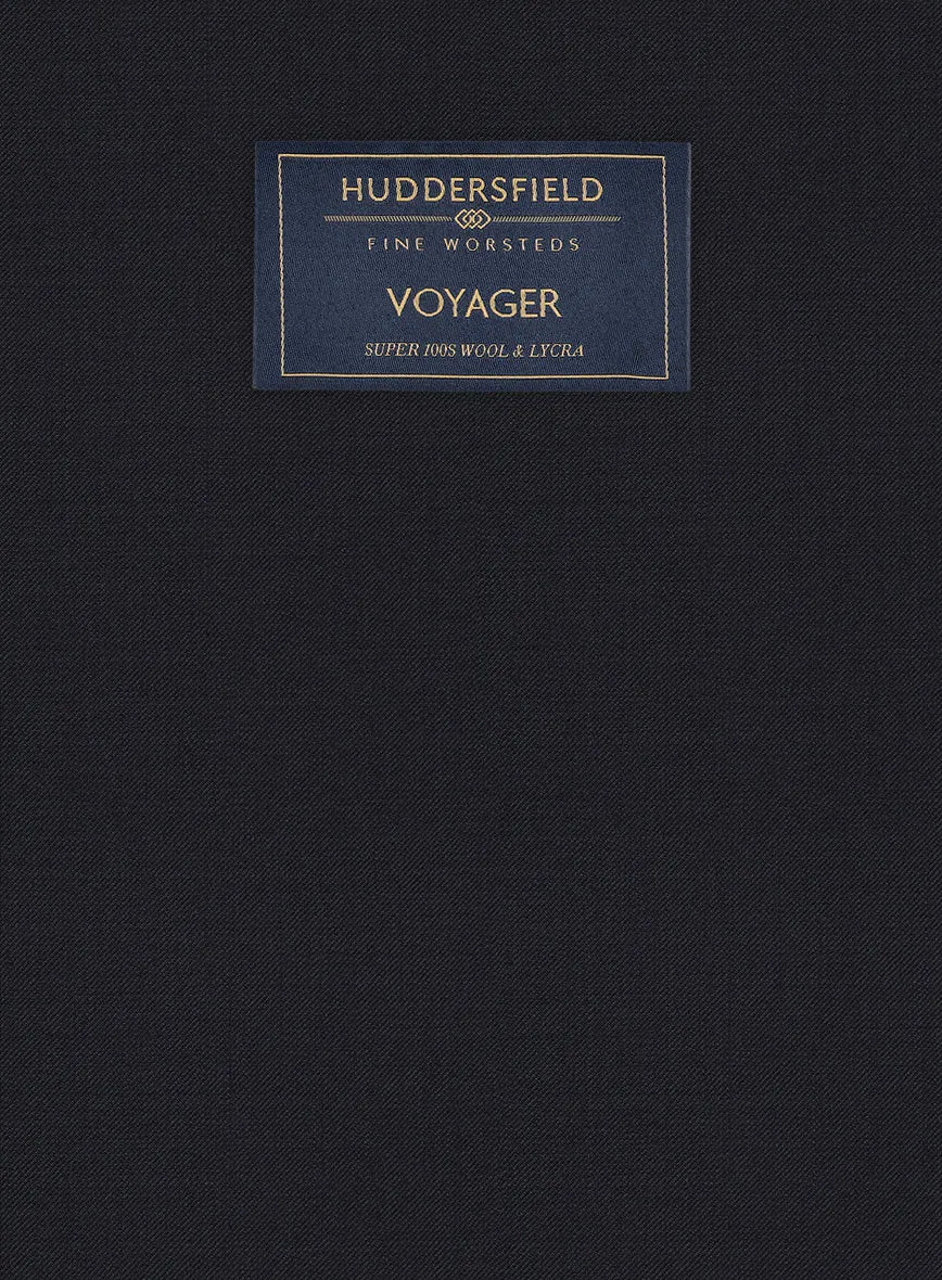 Huddersfield Stretch Midnight Blue Wool Jacket