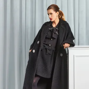 Iconic Edward Coat - Black
