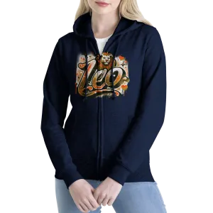 Inspired Zodiac LEO_ Sign/ Premium Unisex Zip Hoodies| www.staycollectionshop.com