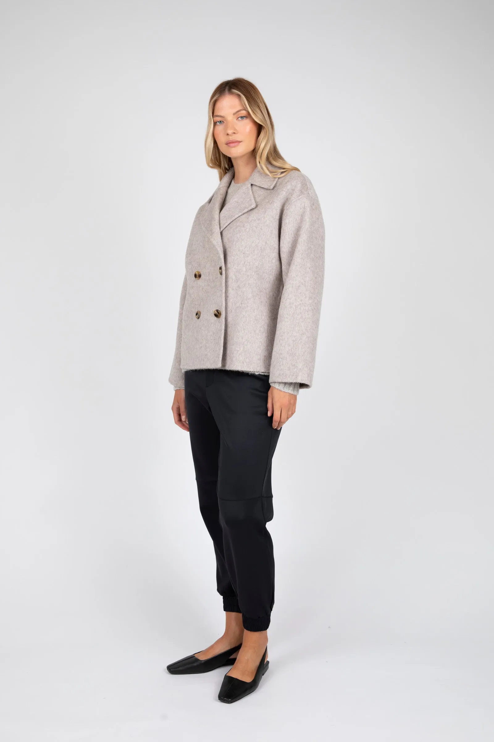 Interval Coat - Stone Marle