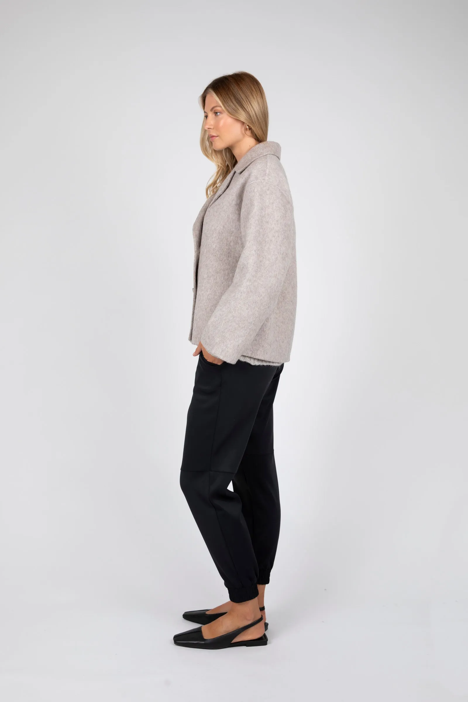 Interval Coat - Stone Marle