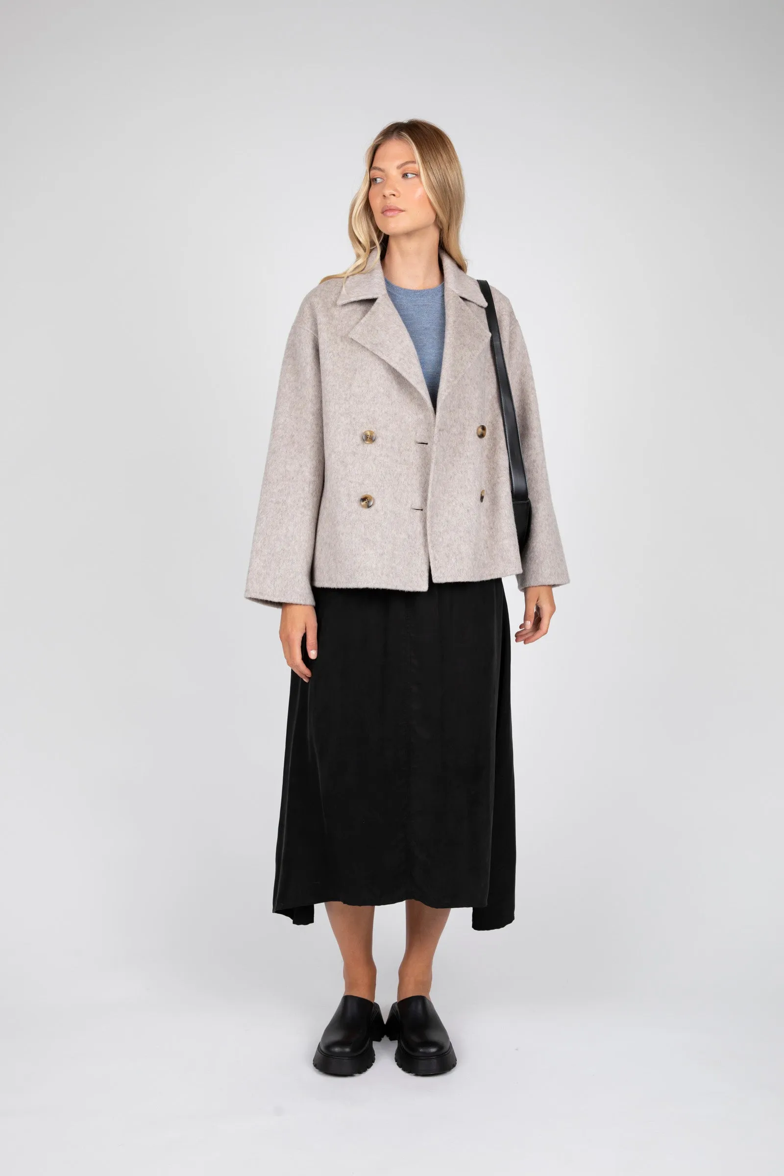 Interval Coat - Stone Marle