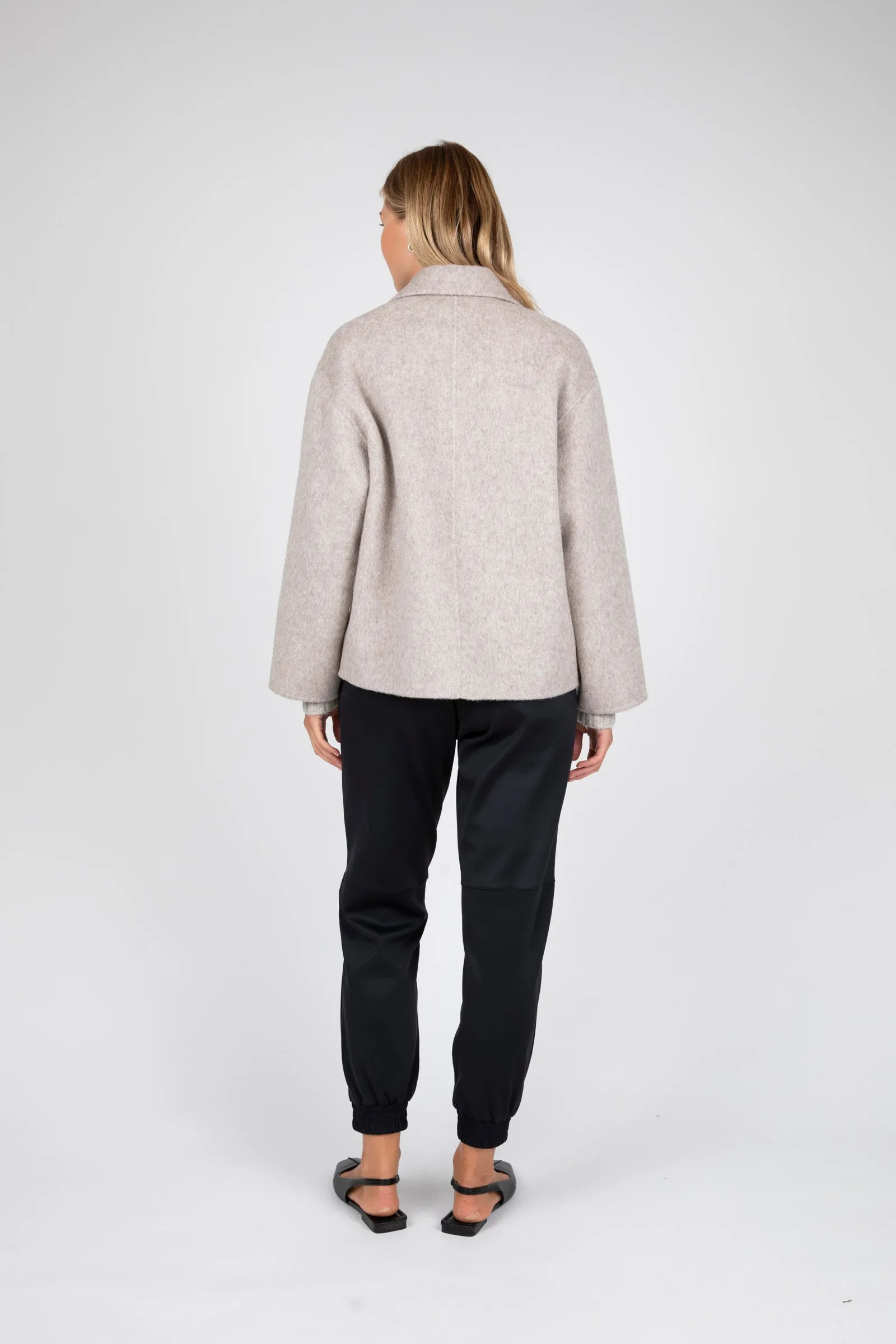 Interval Coat - Stone Marle