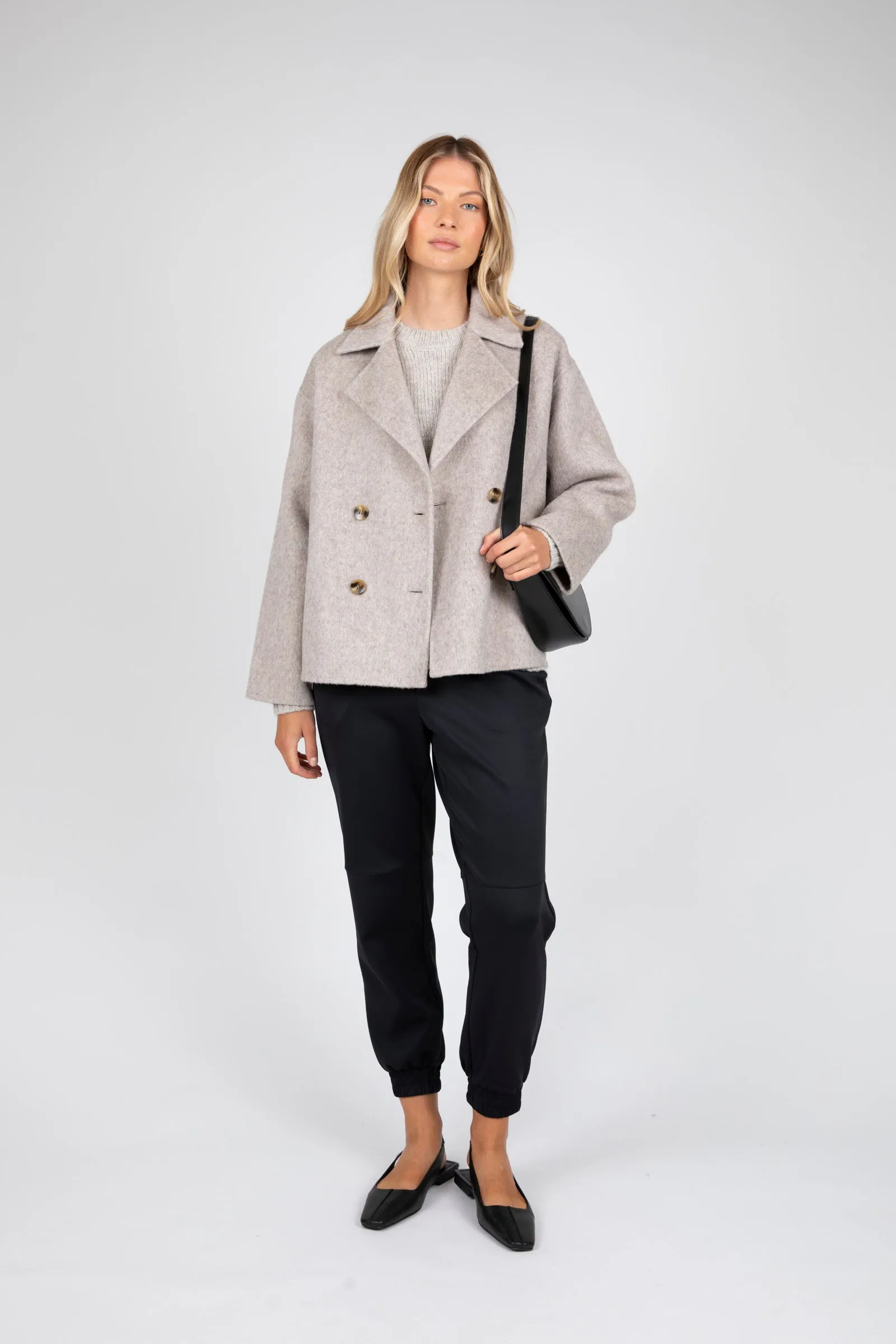 Interval Coat - Stone Marle