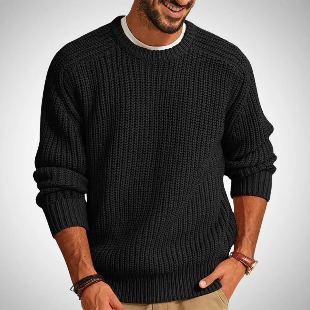 Jake Waffle Knit Sweater