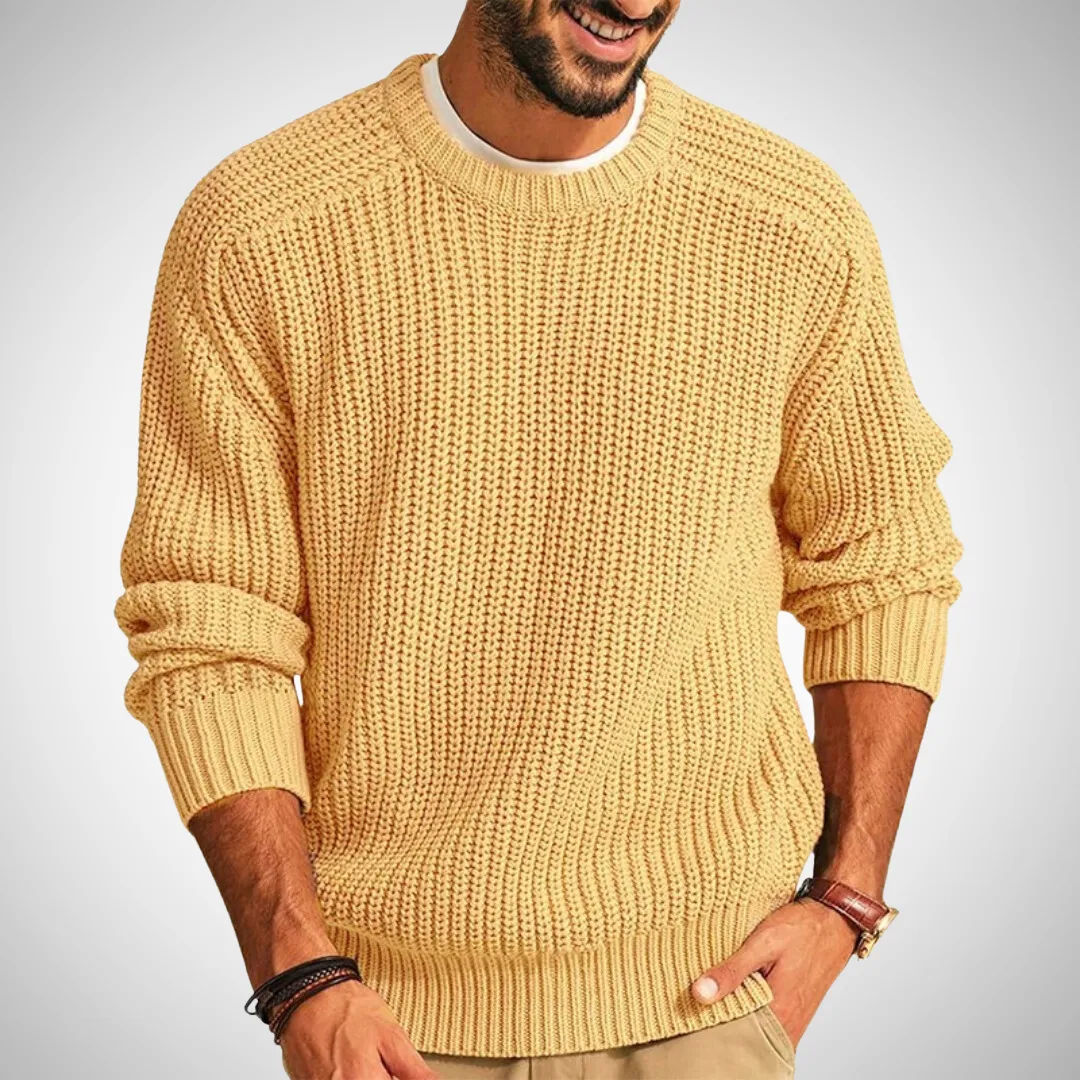 Jake Waffle Knit Sweater