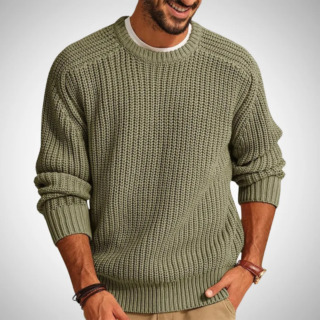 Jake Waffle Knit Sweater