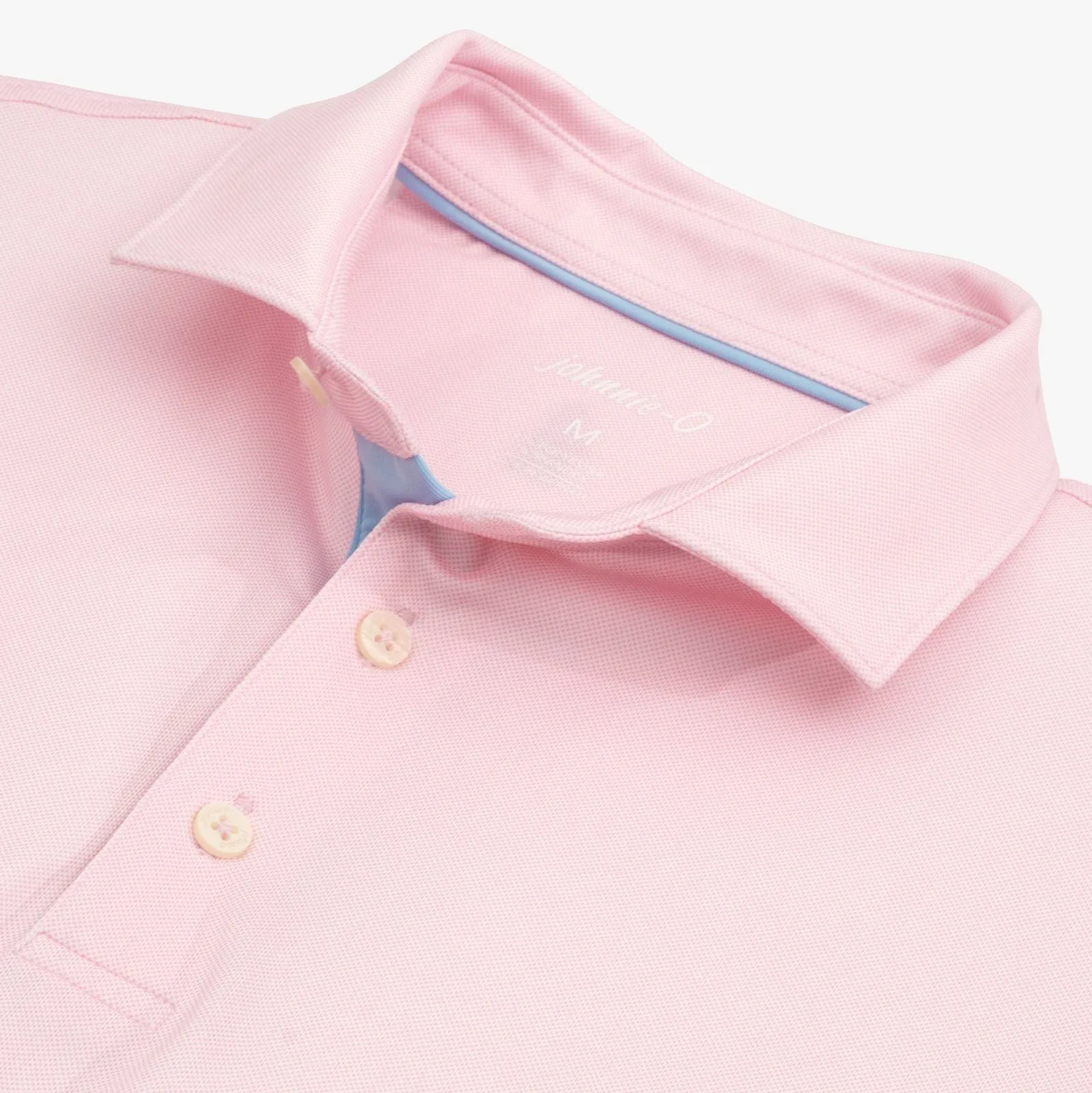Jersey Robben Print Polo (Pink)