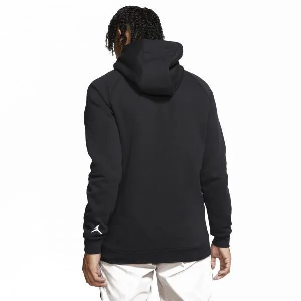 Jordan - Men - Jumpman Chimney Hoodie - Black/White