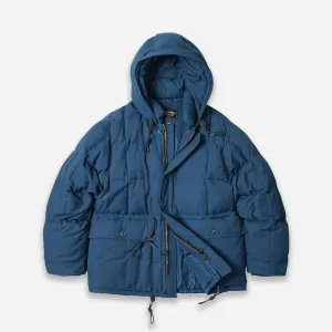 Deep Blue Karakoram Down Parka Jacket - Mens Winter Coat for Extreme Cold Weather