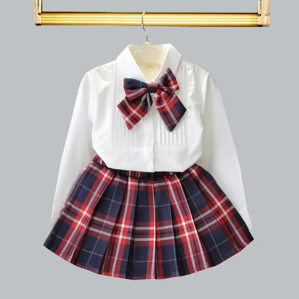 Ke'mora  Girl 2 Piece Tweed Set