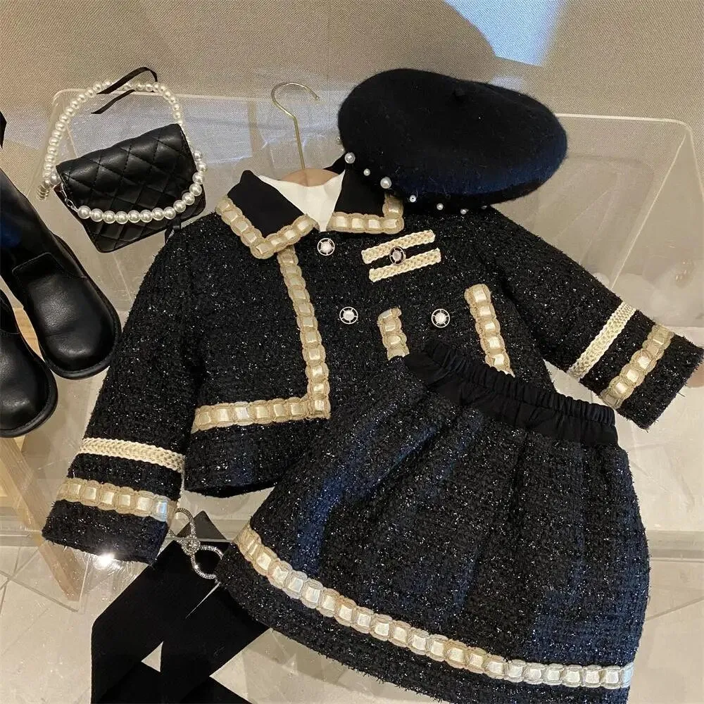 Ke'mora  Girl 2 Piece Tweed Set