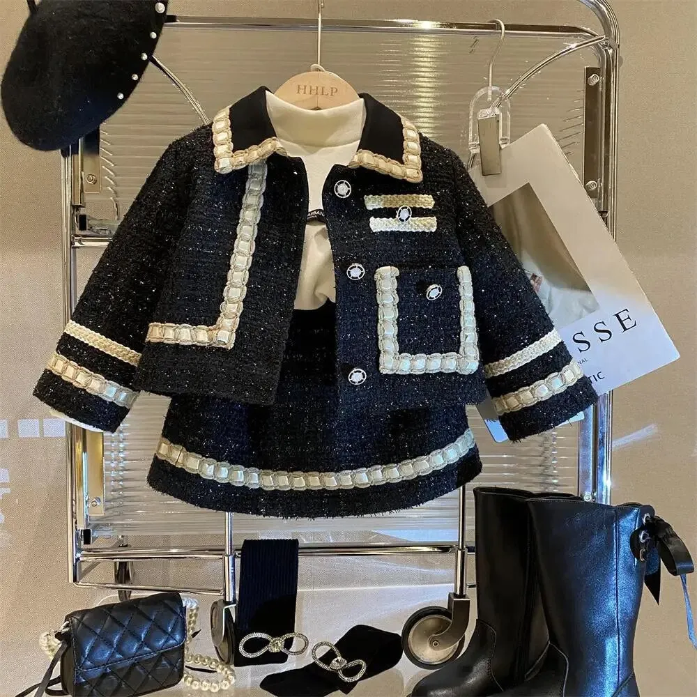 Ke'mora  Girl 2 Piece Tweed Set