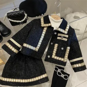 Ke'mora  Girl 2 Piece Tweed Set