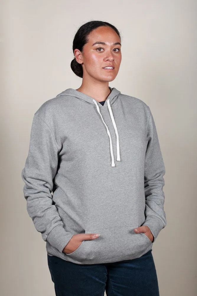 Kūmara Hoodie - Grey Marle