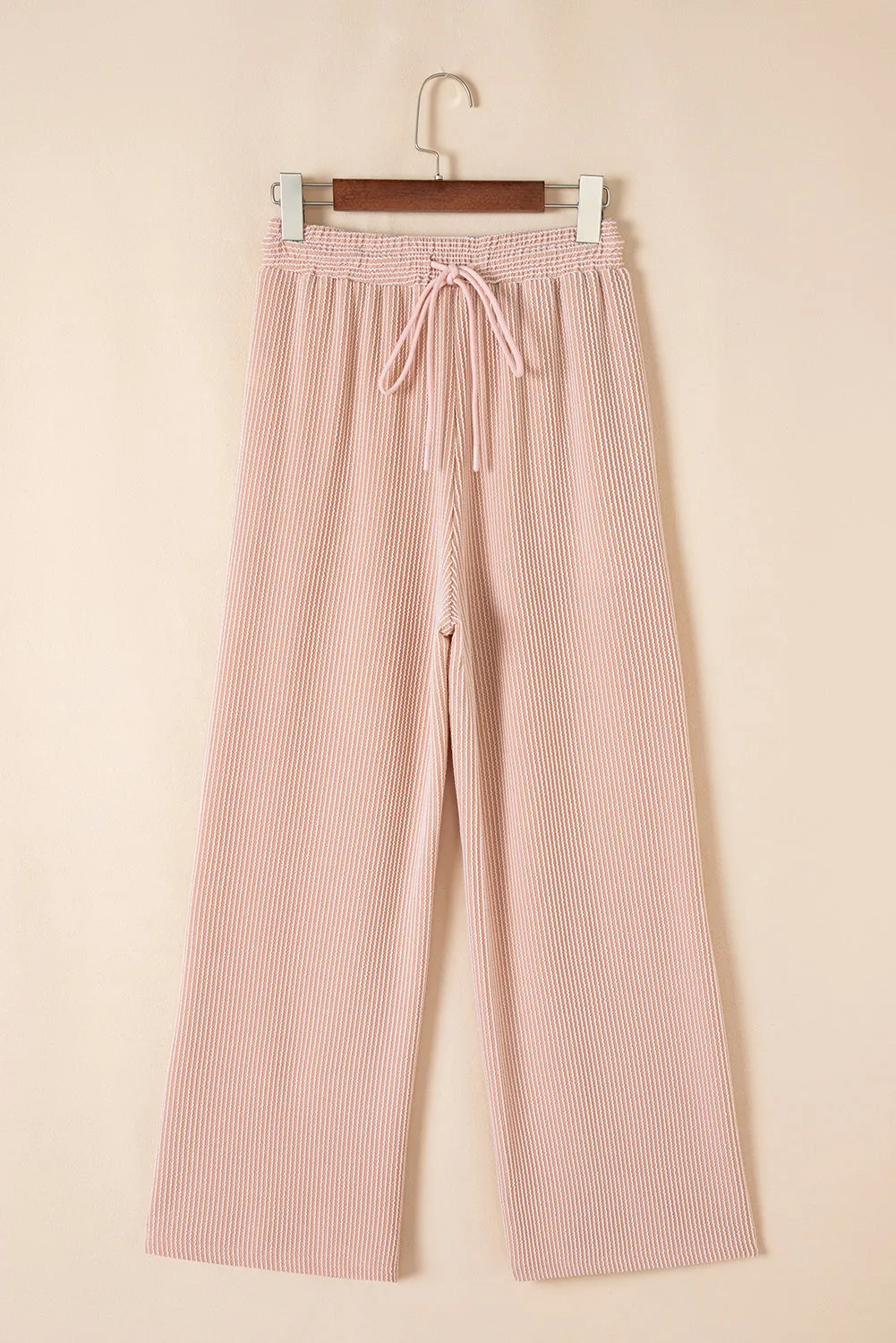 Leilany Corded Knit Short Sleeve Set