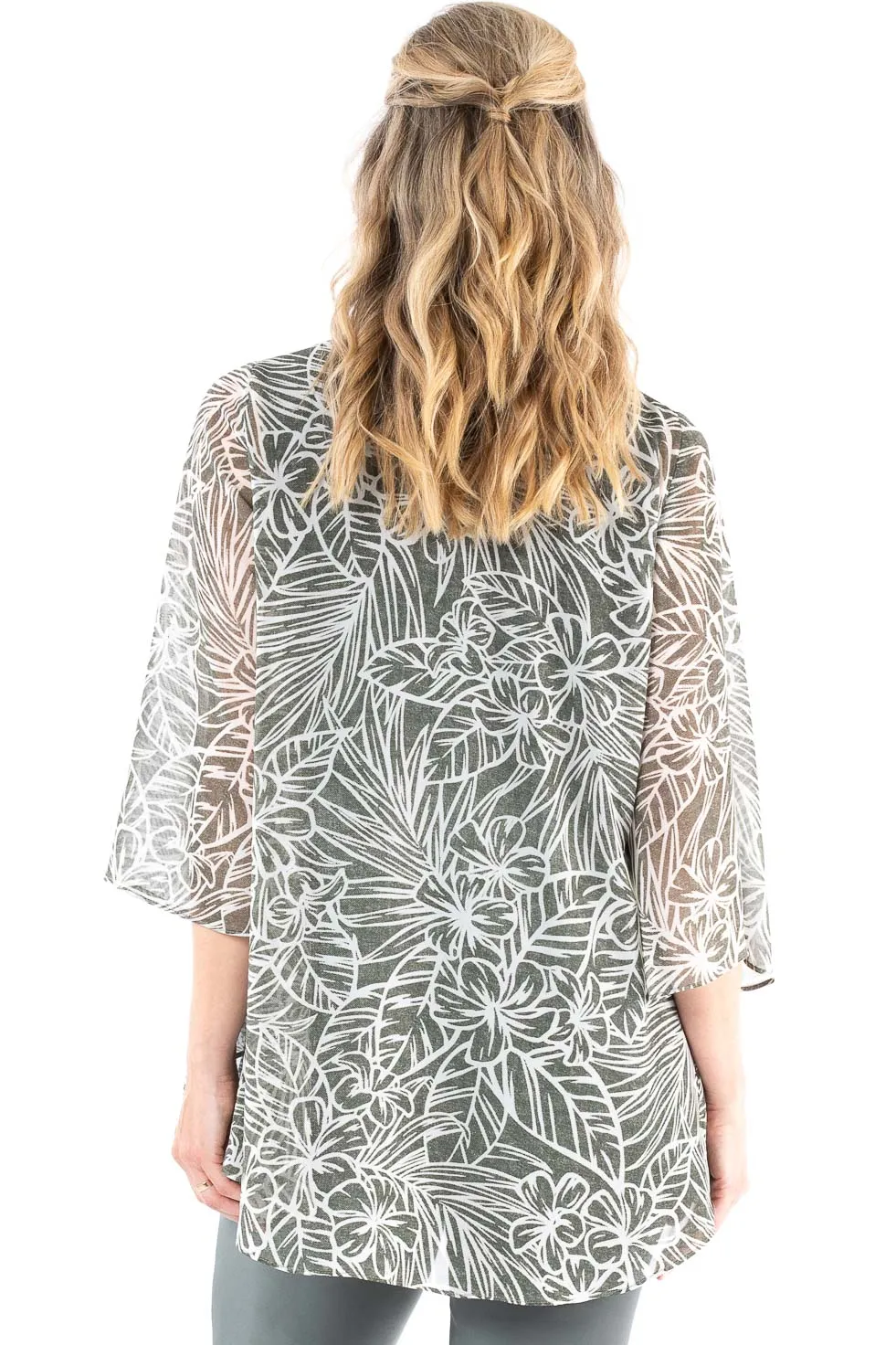 MAHALO CHIFFON SOFT CARDIGAN