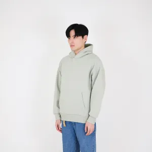 Men Printed Oversized Hoodie - Mint - SM2401009B