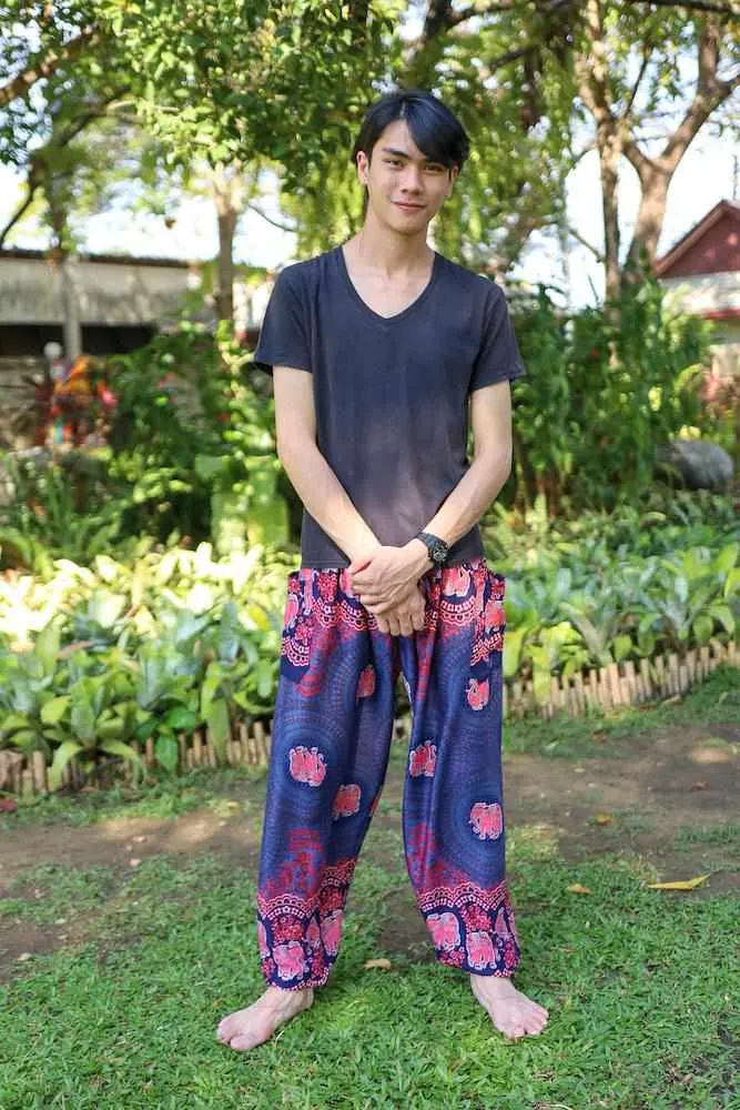 Mens Baggy Elephant Pants