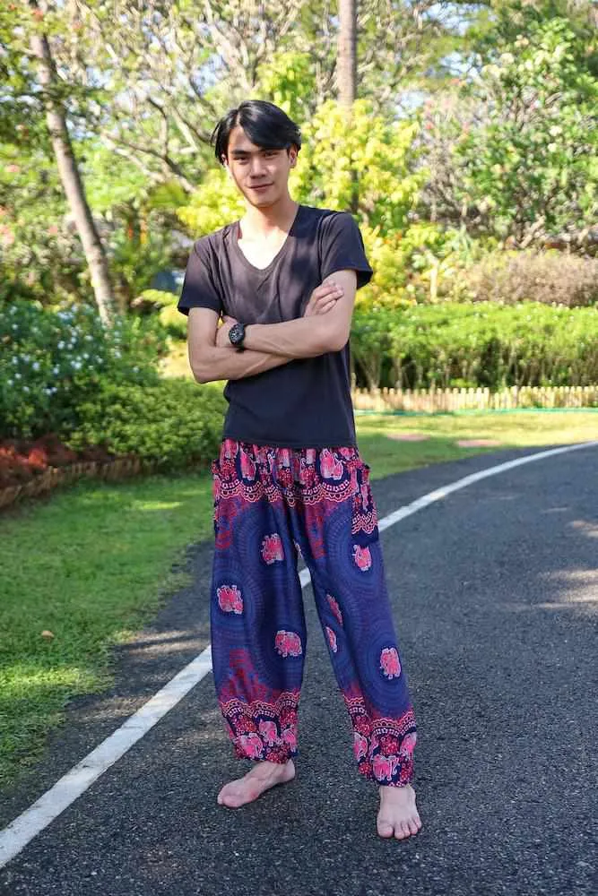 Mens Baggy Elephant Pants