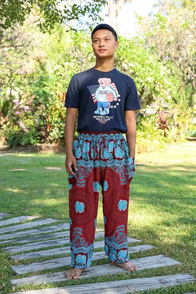 Mens Baggy Elephant Pants