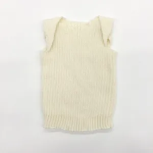 Merino Baby Vest White