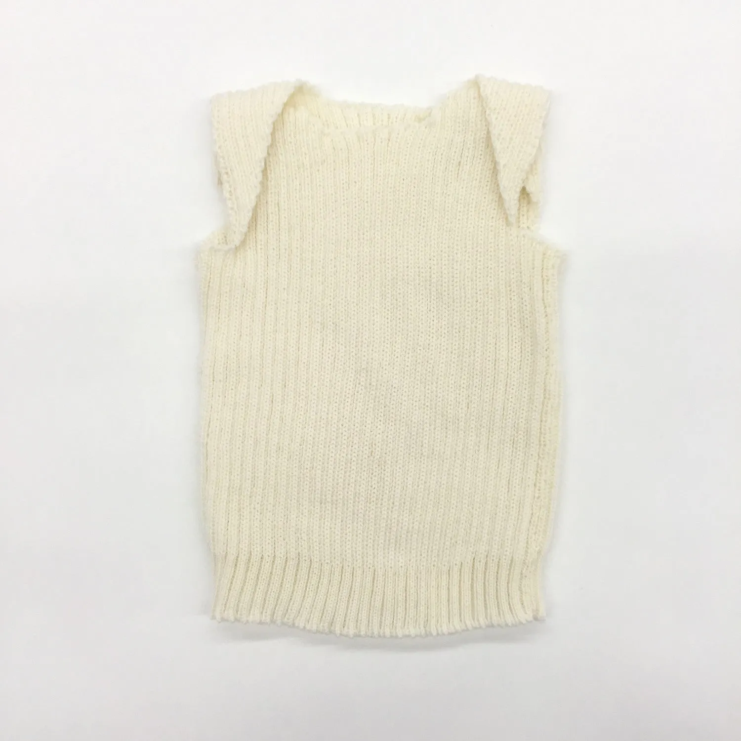 Merino Baby Vest White