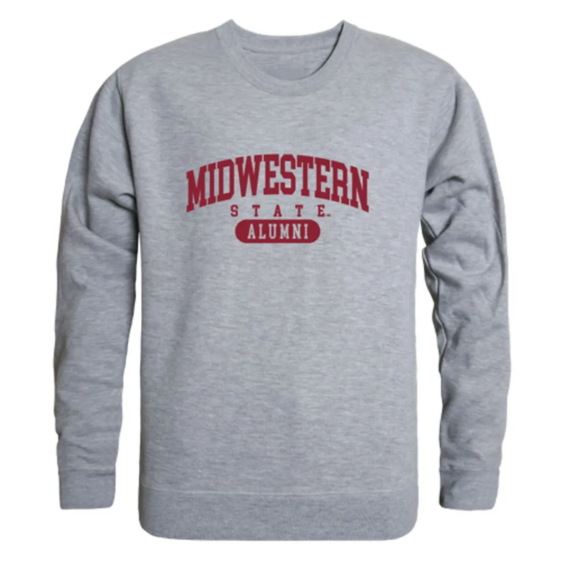 Midwestern State University Mustangs Alumni Fleece Crewneck Pullover Sweatshirt