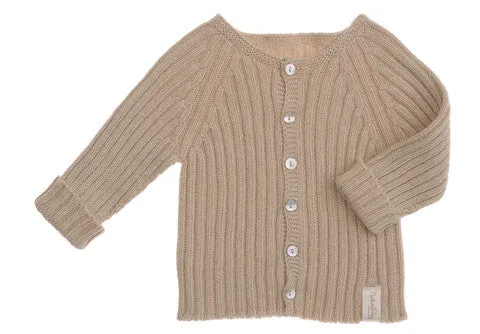Naturapura Ribbed Sweater Beige