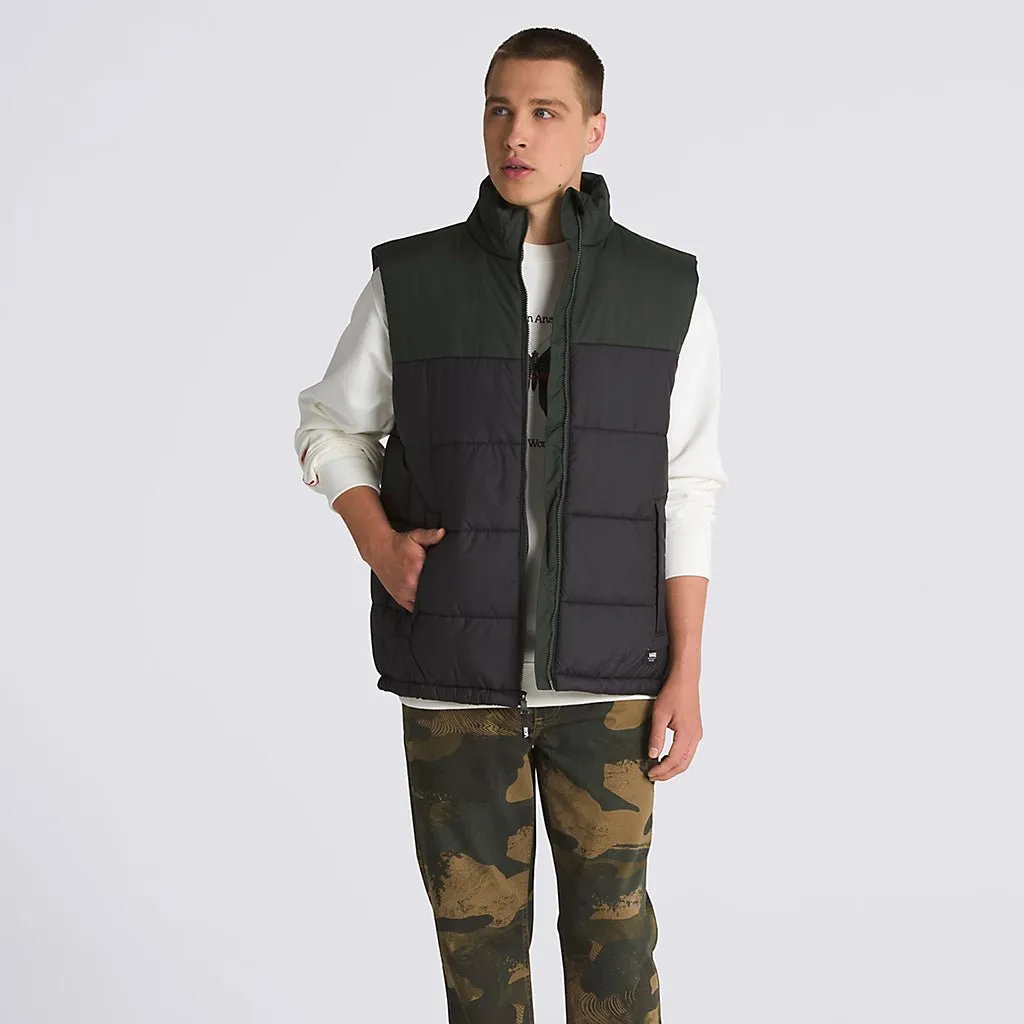 Norris MTE-1 Puffer Vest - Black/Deep Forest