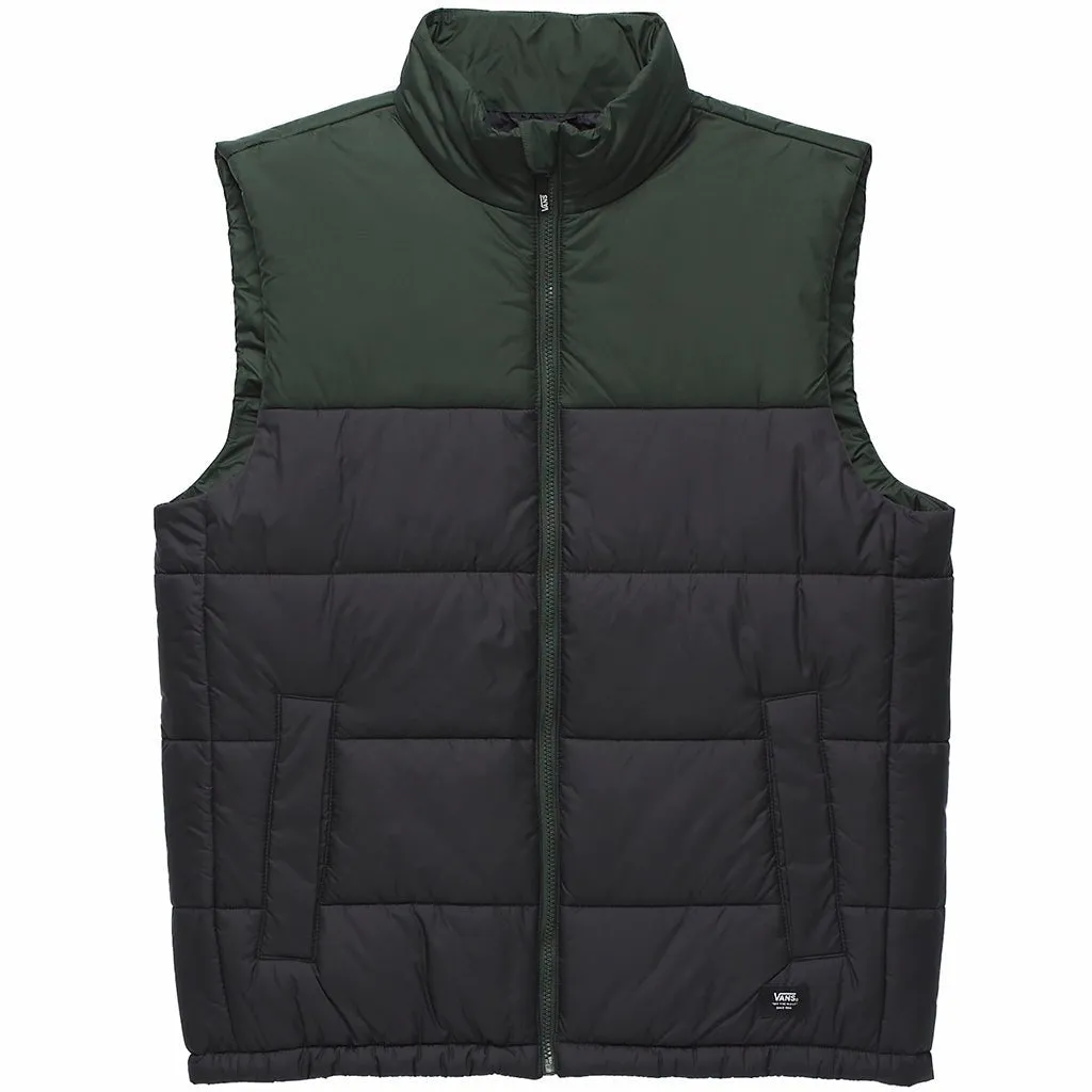 Norris MTE-1 Puffer Vest - Black/Deep Forest