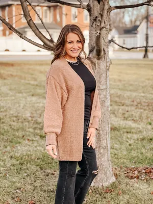 Oversized Long Cardigan