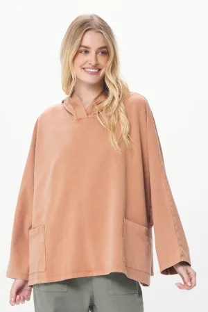Pamela Vintage Wash Oversize Wide Hoody