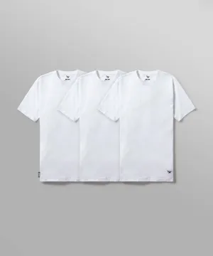 PAPER PLANE - ESSENTIAL 3-PACK TEE - WHITE