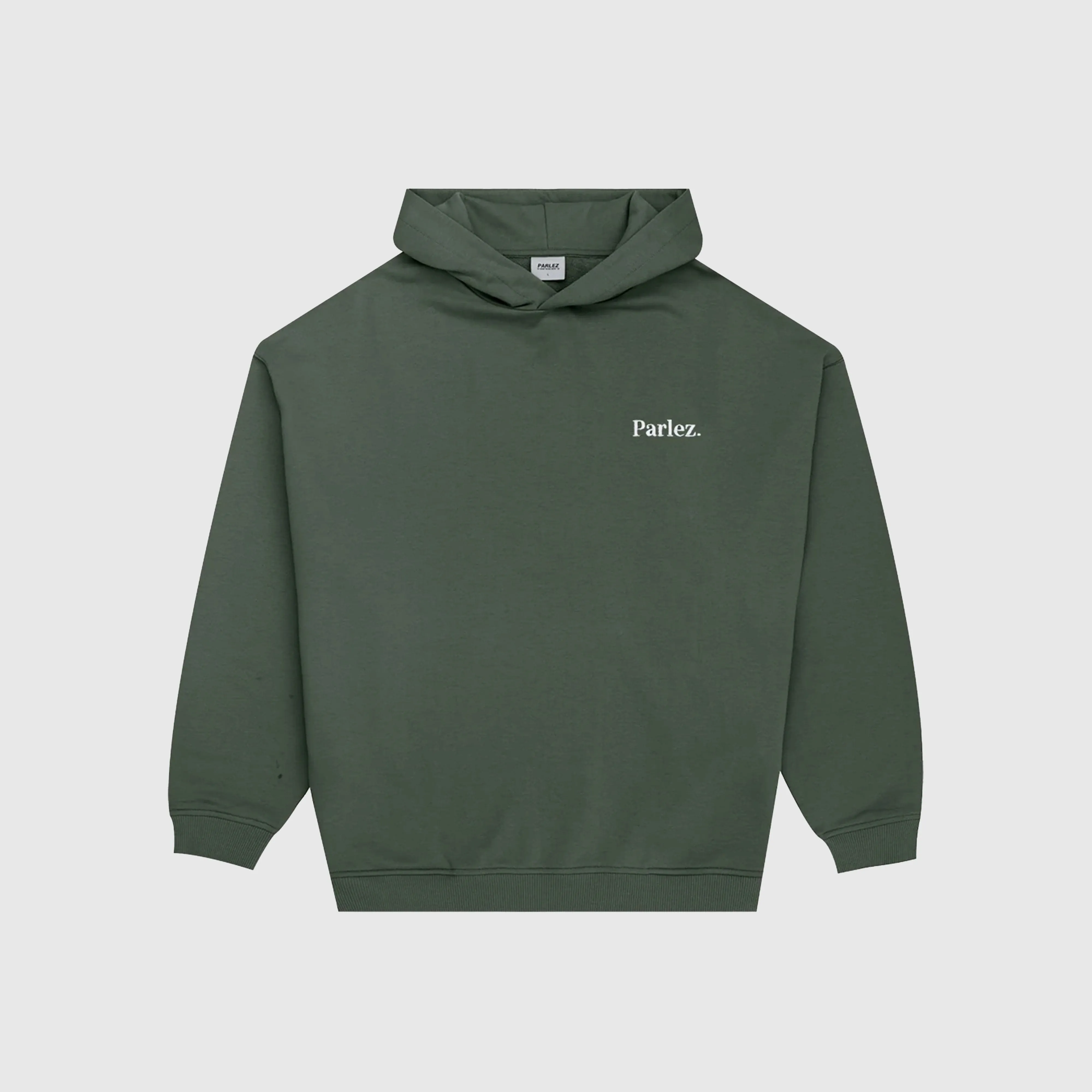 Parlez Amos OS Hoodie - Kelp Green