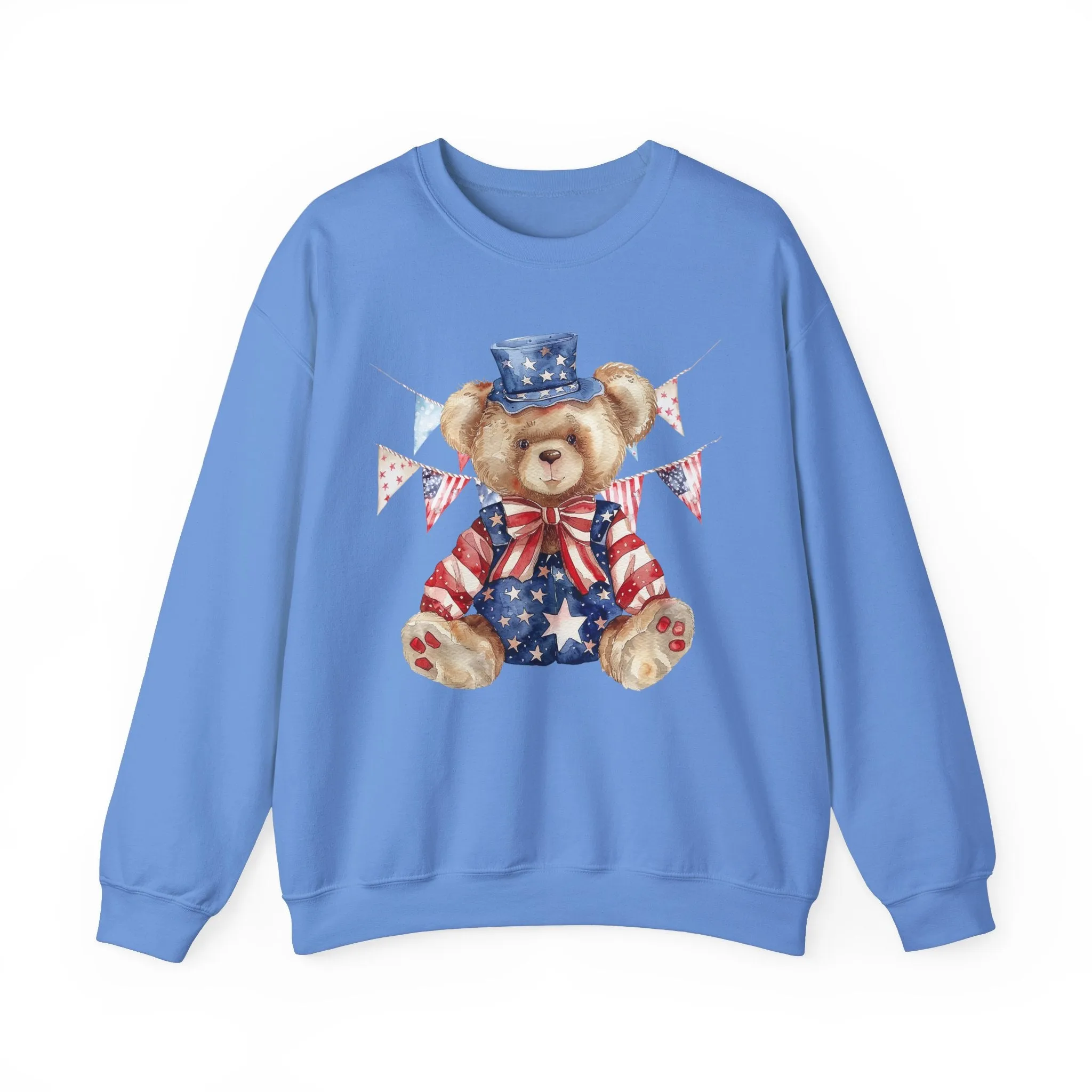 Patriotic Teddy Bear Sweatshirt | Unisex