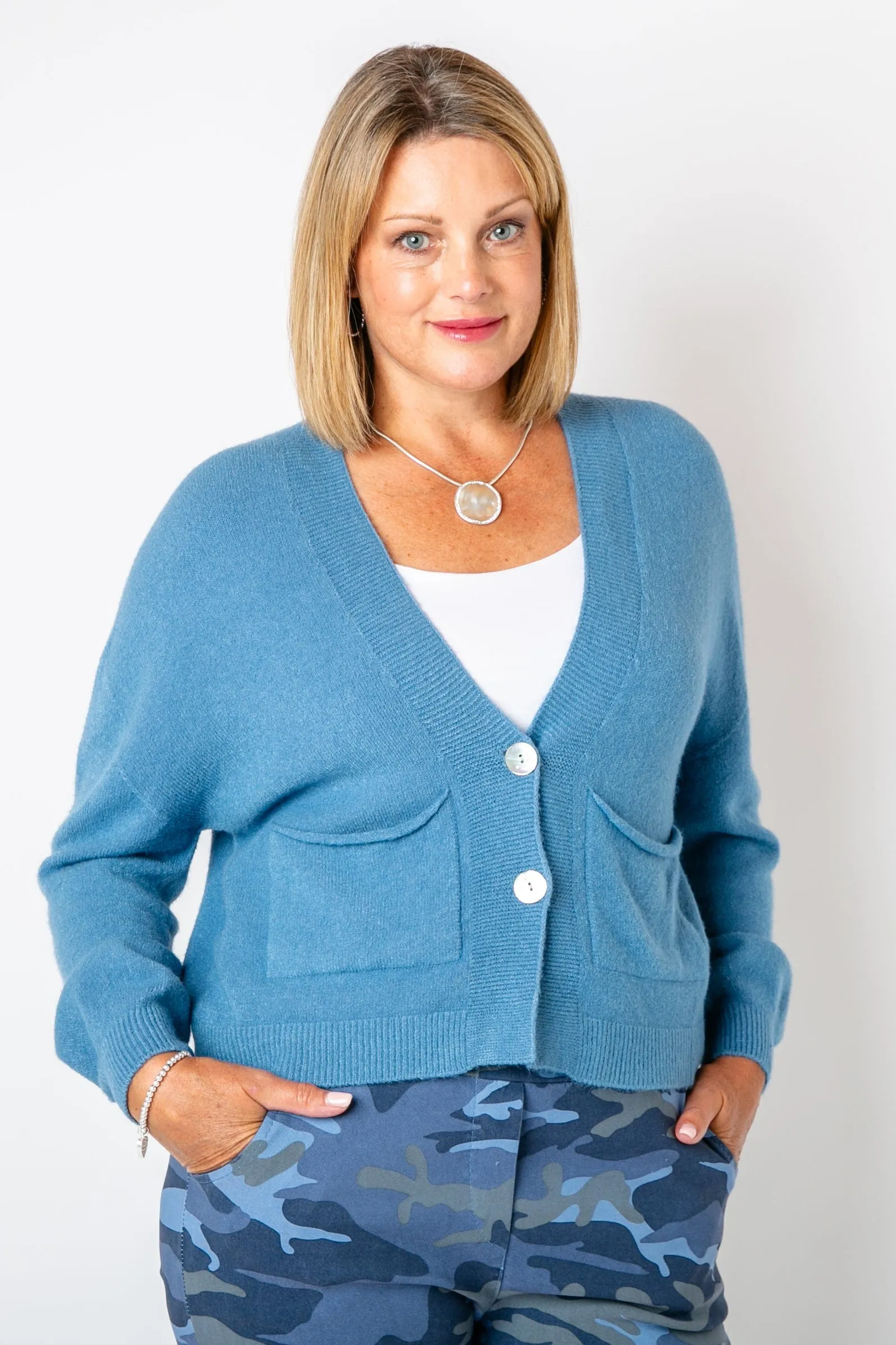 Pearl Button Cardigan