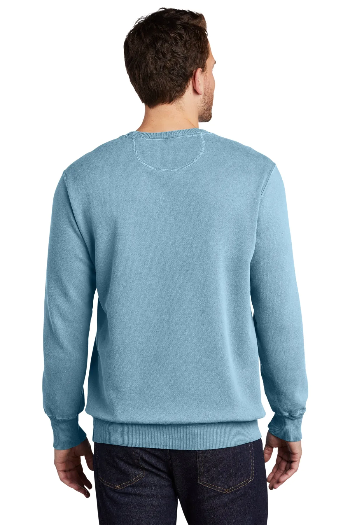Port & Company Pigment Dyed Custom Sweatshirts, Mist
