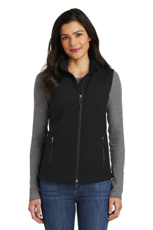 Port Authority Soft-Shell Black Vest L325A (Women's)