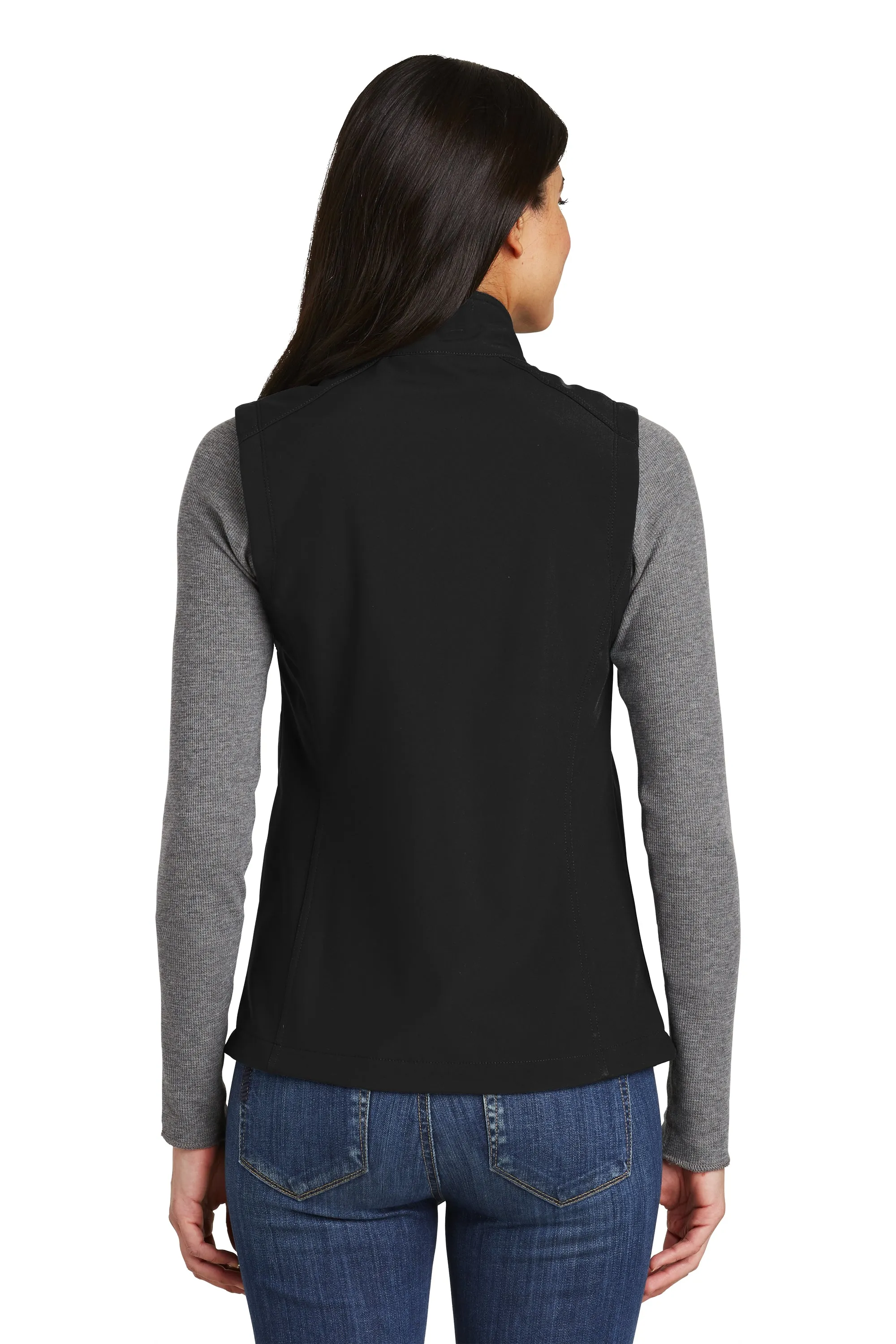 Port Authority Soft-Shell Black Vest L325A (Women's)