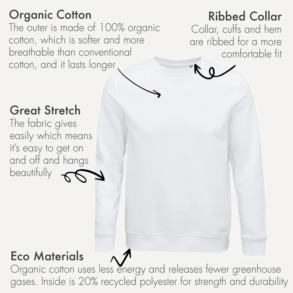 Pride Is A Protest Organic Sweatshirt