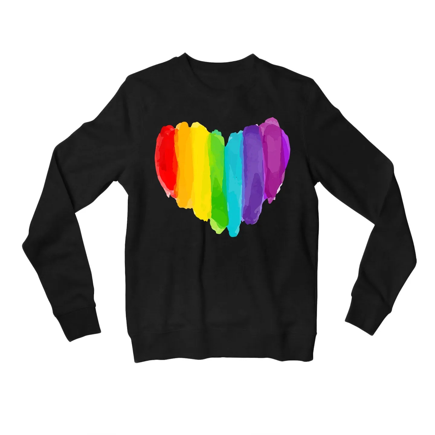 Pride Sweatshirt - Rainbow Heart