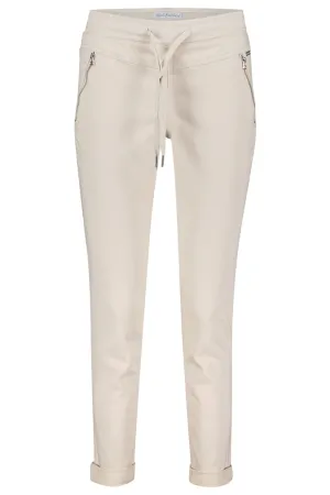 Red Button SRB3936 Tessy Kit Beige Crop Jogger Trousers