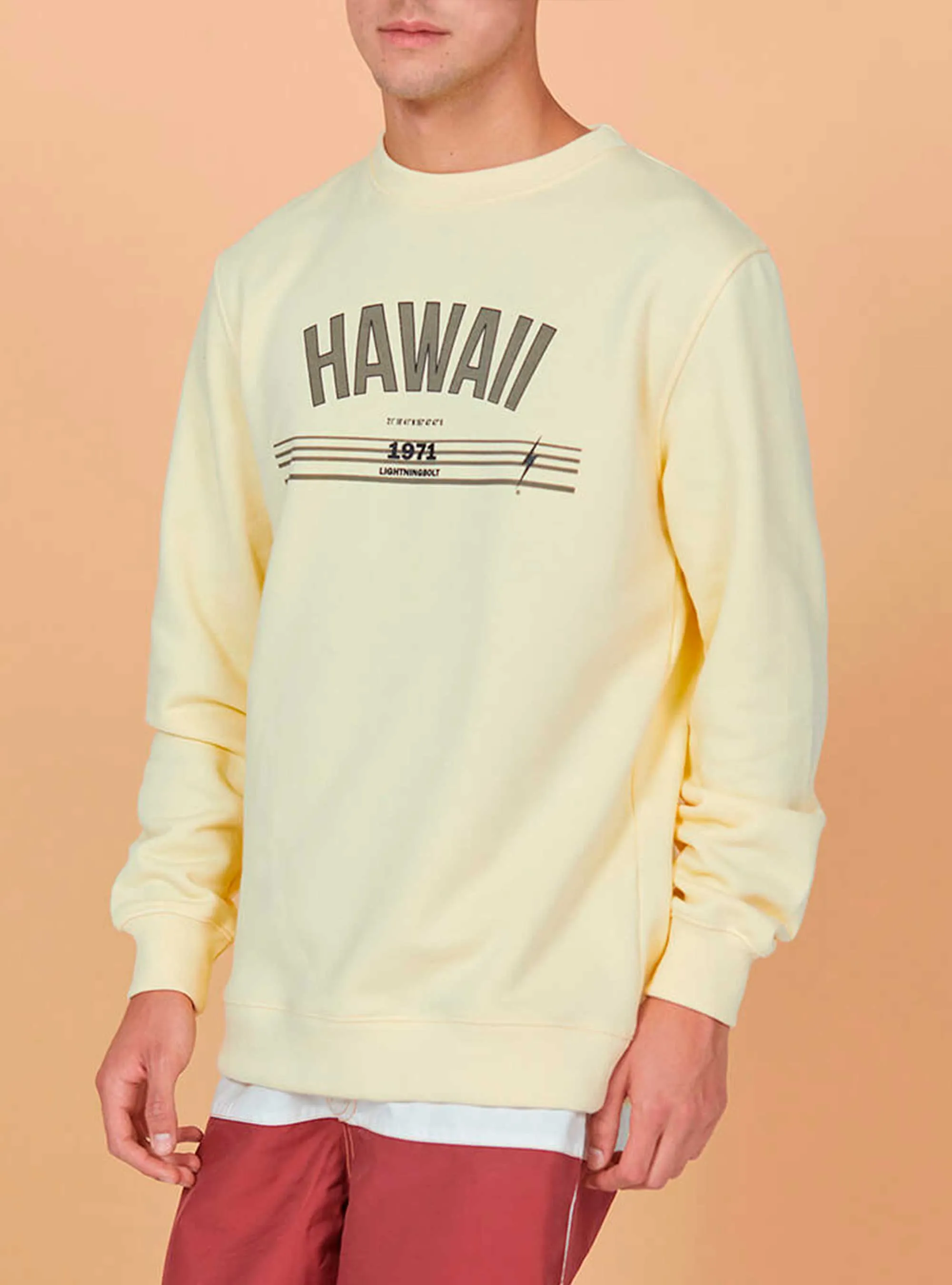 REGULAR SWEATSHIRT WITH FRONT PRINT