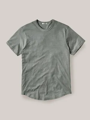 Reserve Venice Wash Slub Curved Hem Tee