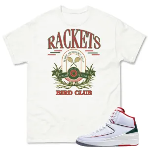 Retro 2 "Origins" Italy Rackets Shirt