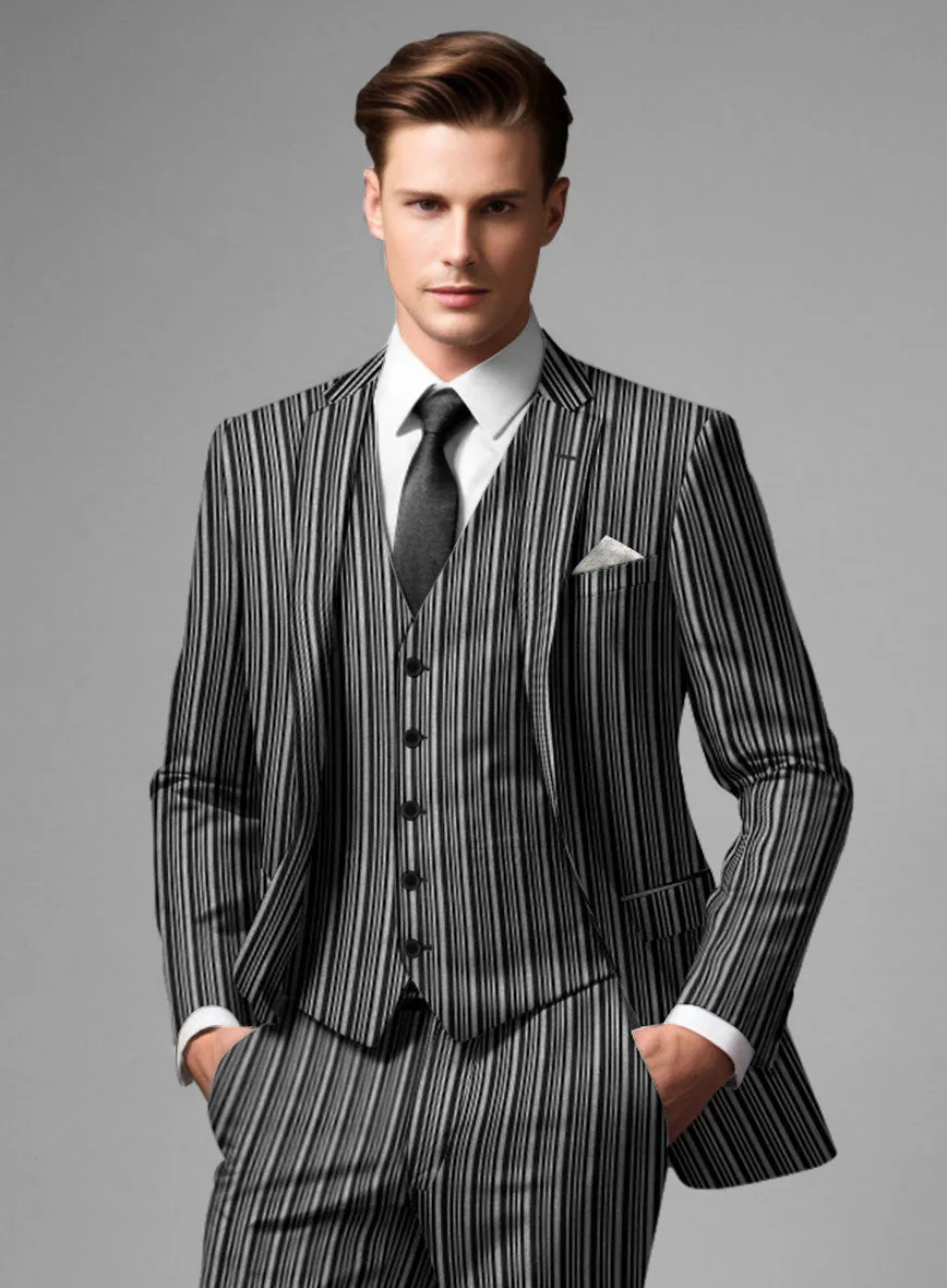 Retro Reel Black Stripe Jacket