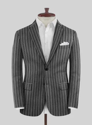 Retro Reel Black Stripe Jacket